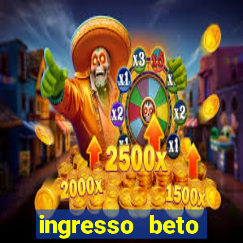 ingresso beto carrero com desconto